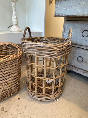 Large Wicker Basket w/ Handles
