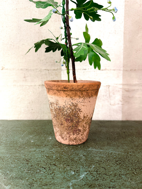 Blue Violet Pot Sculpture