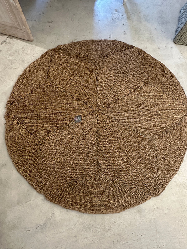Round Seagrass Rug