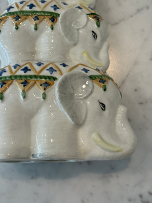 Elephant Tower Candlestick Holder
