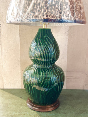 Thyme Harbin Faux Bois Table Lamp