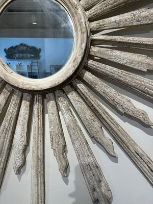 Carved Sunburst Mirror XXLarge