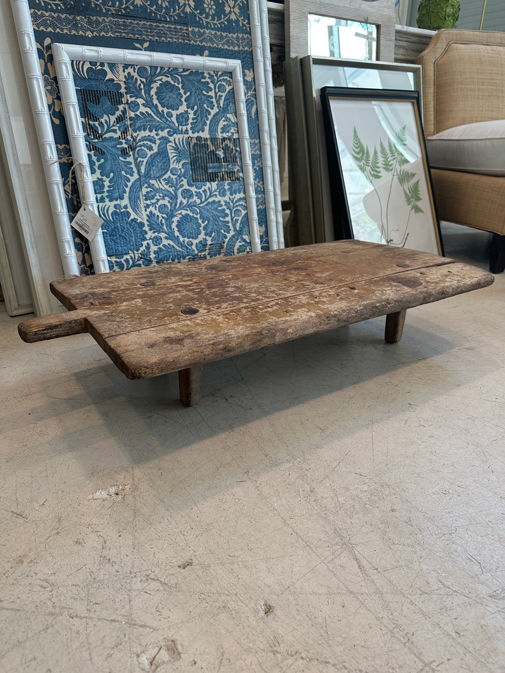 Large Footed Wood Cutting Board