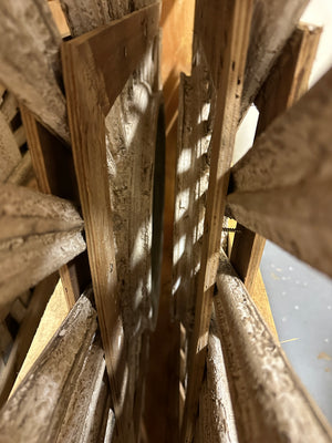 Carved Sunburst Mirror XLarge