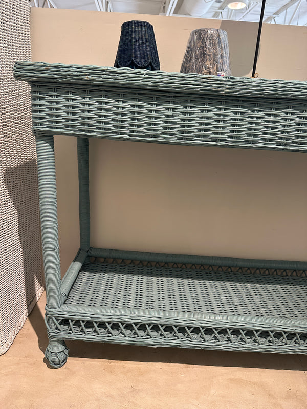 Blue Sofa Table