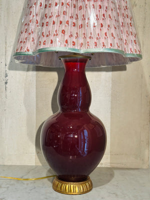 Garnet Glaze Lamp