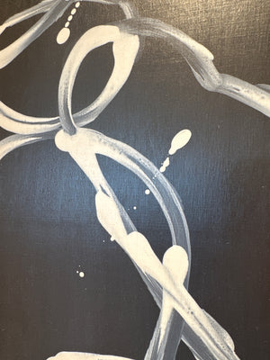 Antique Luna Spatter Artwork