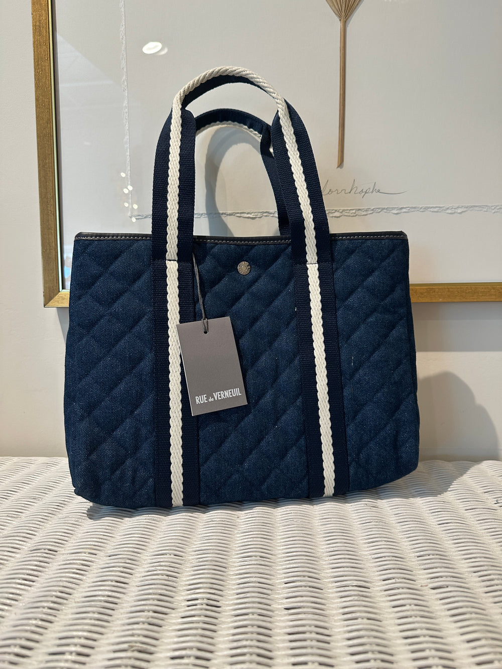 Traversée-Quilt Denim-Blue-MED
