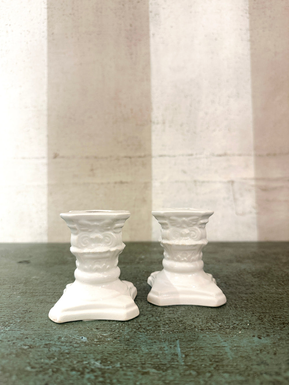 Fluted Taper Candle Holder
