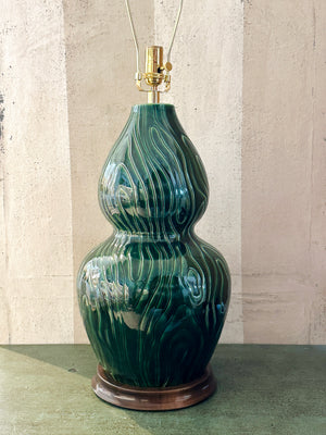 Thyme Harbin Faux Bois Table Lamp