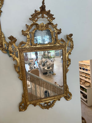 Early 19th Century Italian Gilt Mirror