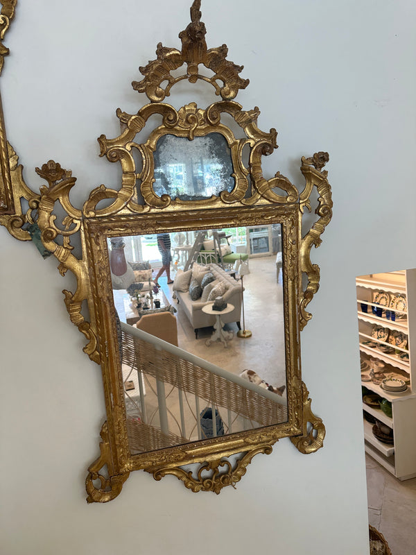 Early 19th Century Italian Gilt Mirror