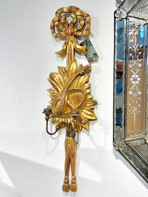 Sonata Giltwood Wall Light