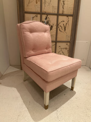 Pink Slipper Chair