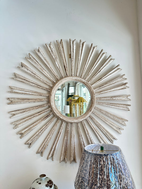 Carved Sunburst Mirror XLarge