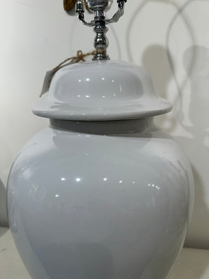 Sakura Lidded Urn Lamp