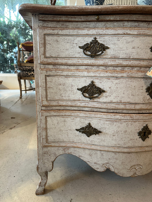 Antique Rococco Swedish Commode