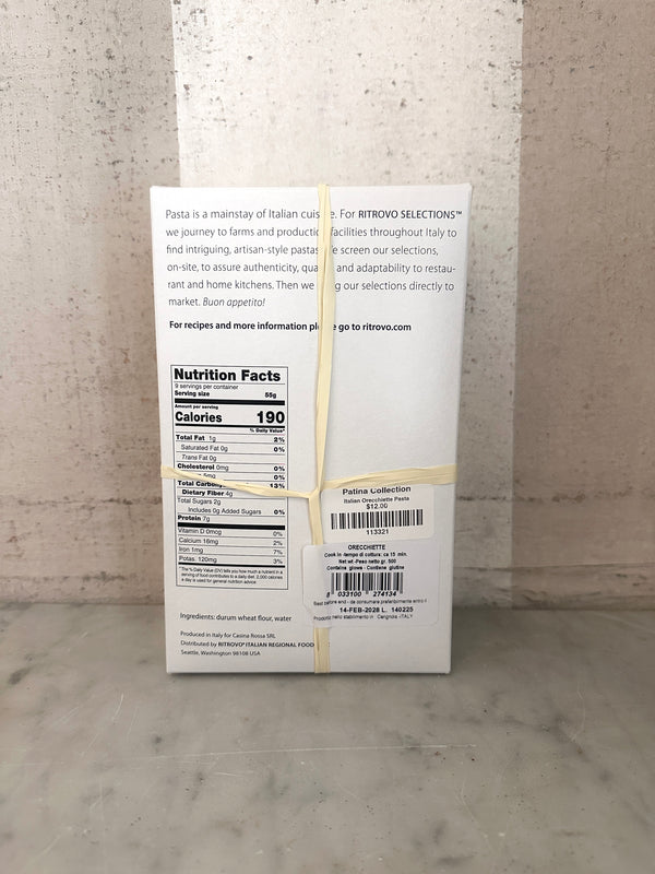 Orecchiette Pasta