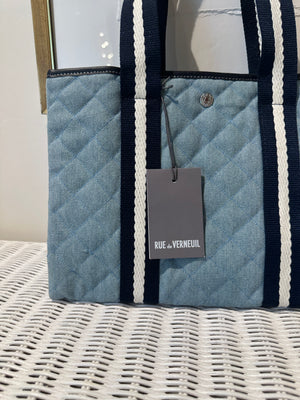 Traversée-Quilt Denim-Pale Blue-MED