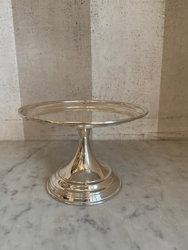 Silver Pedestal Cake Stand