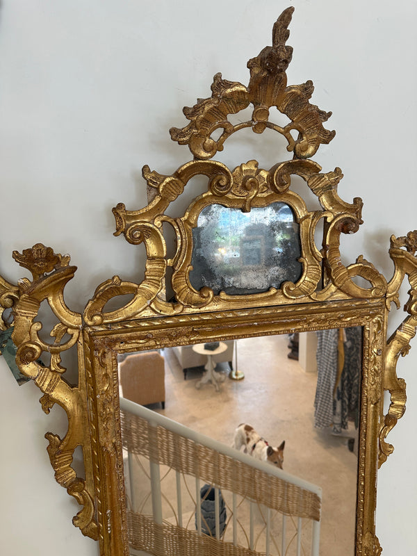 Early 19th Century Italian Gilt Mirror