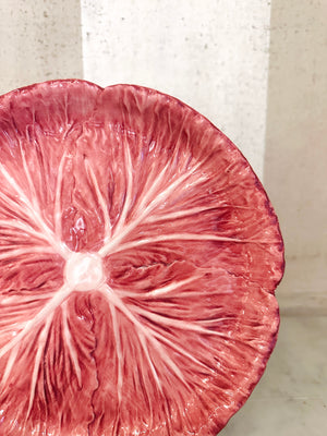 Pink Radicchio Salad Plate