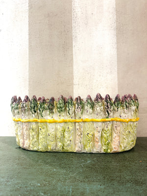 Asparagus Oval Vase
