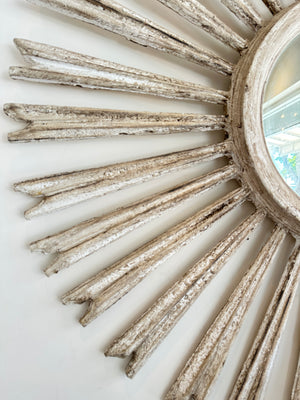 Carved Sunburst Mirror XLarge