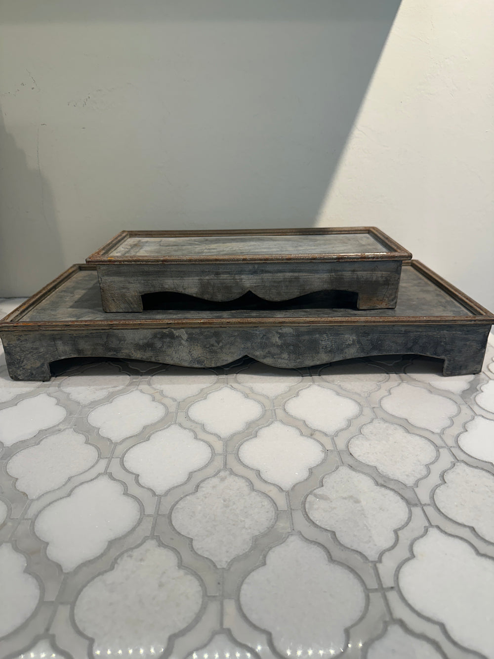 Metal Rectangular Riser