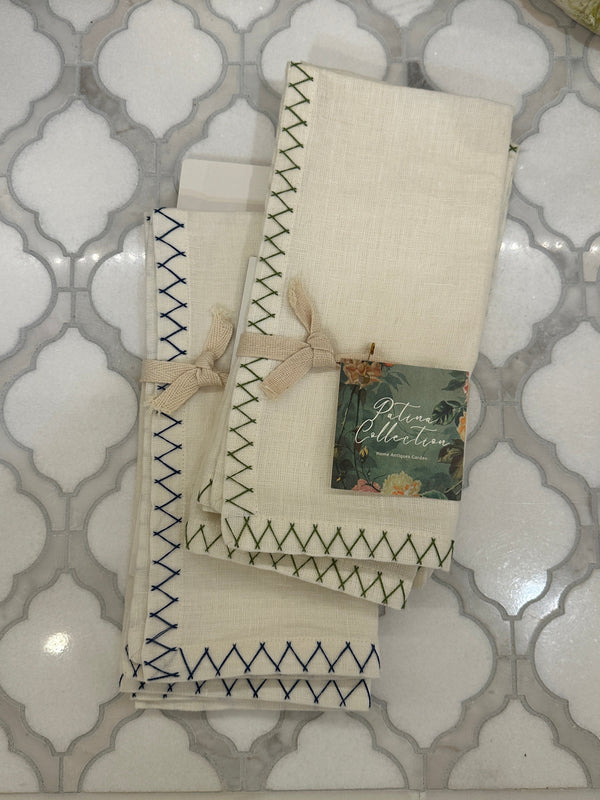 Zig Zag Napkins – Set of 2