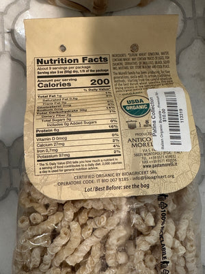 Organic Busiate Premium Spiral Pasta
