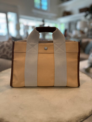 Canvas Tote, Small Peach