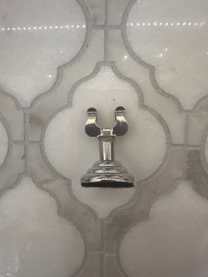 Silver Place Card Holder- Set of 4