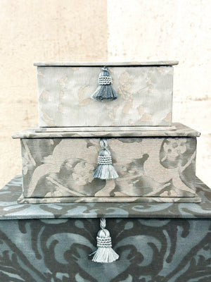 Fortuny Silver Mist Box Collection