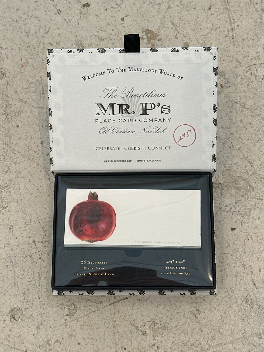 Pomegranate Place Cards (qty 16)