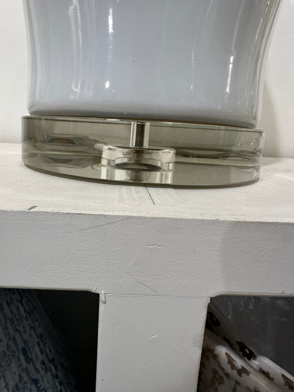 Sakura Lidded Urn Lamp