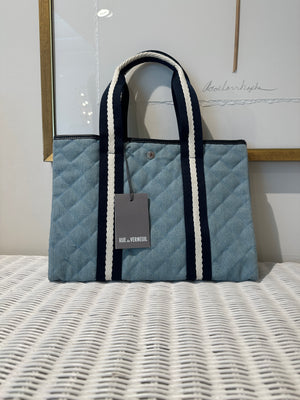 Traversée-Quilt Denim-Pale Blue-MED