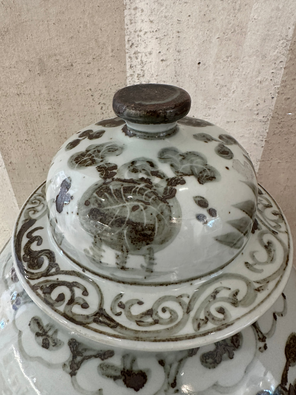 Sienna Koi Ginger Jar