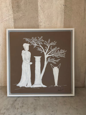Greek Woman in the Woods Artwork