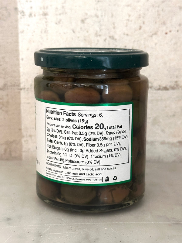 Mediterranean Olive Mix in Olive Oil