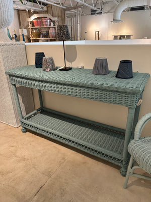 Blue Sofa Table