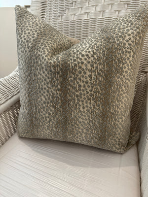 Velvet Cheetah Pillow