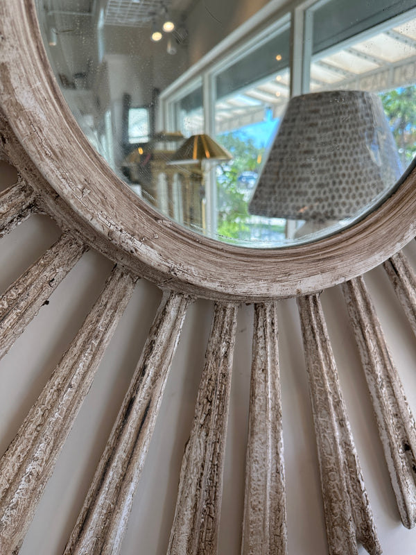 Carved Sunburst Mirror XLarge