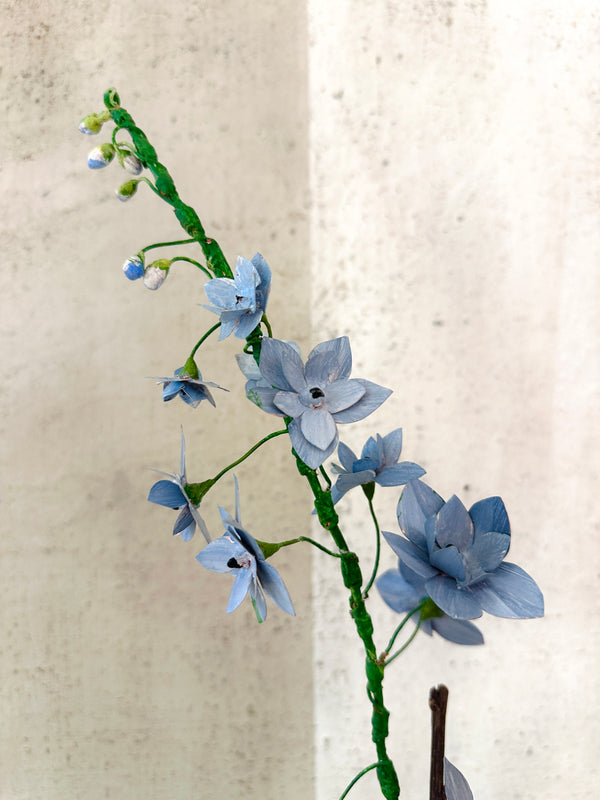 Blue Violet Pot Sculpture