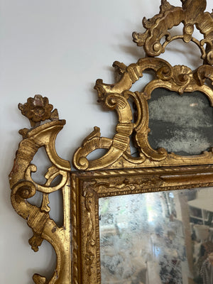 Early 19th Century Italian Gilt Mirror