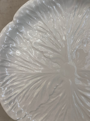 White Radicchio Salad Plate