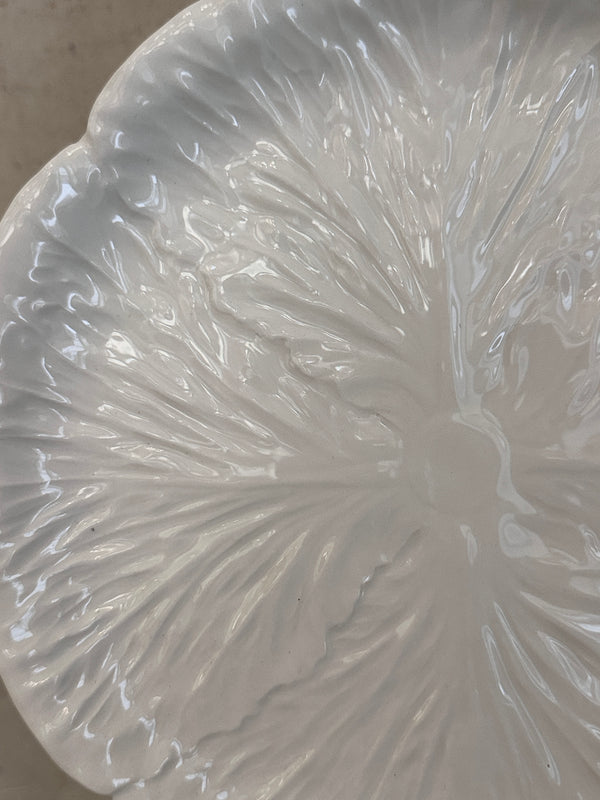 White Radicchio Salad Plate