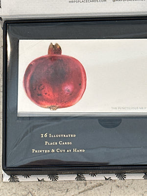 Pomegranate Place Cards (qty 16)