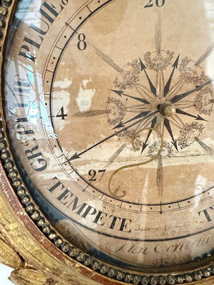 Clairmont Giltwood Barometer