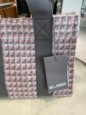 Snow Weed Tote, Small Pink